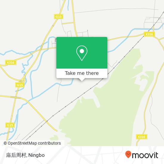 庙后周村 map
