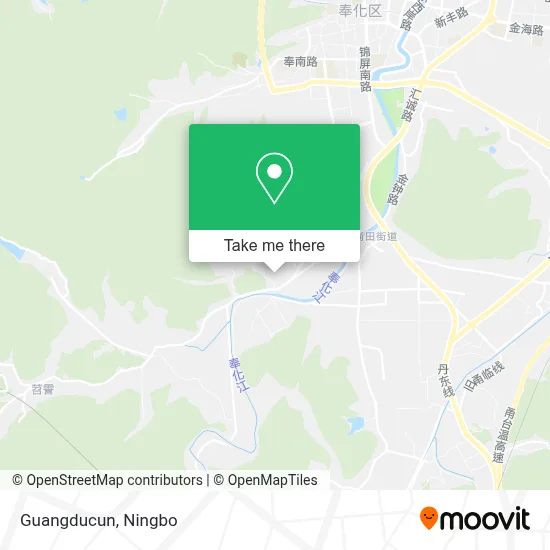 Guangducun map