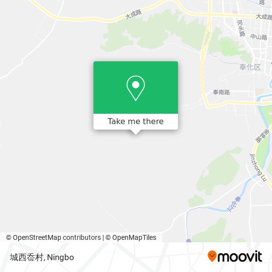 城西岙村 map