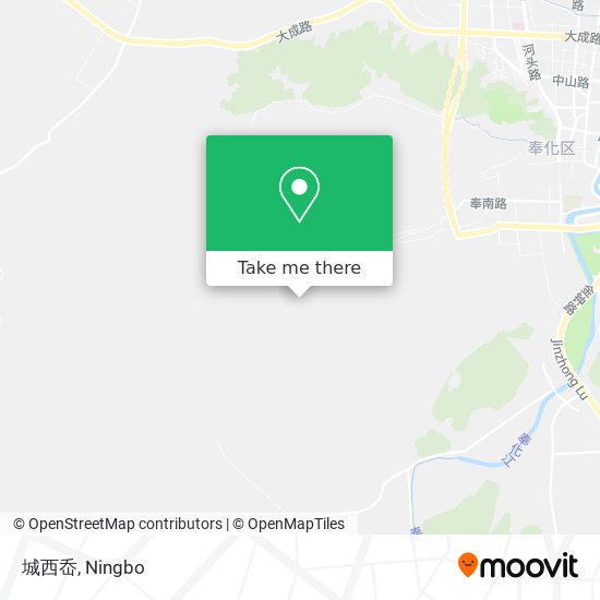 城西岙 map