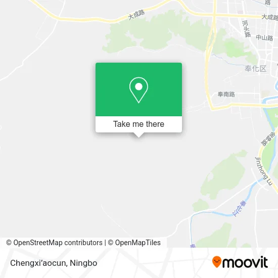 Chengxi’aocun map