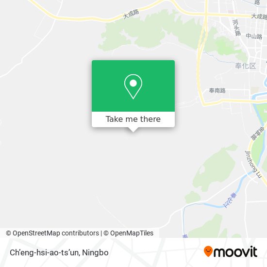 Ch’eng-hsi-ao-ts’un map