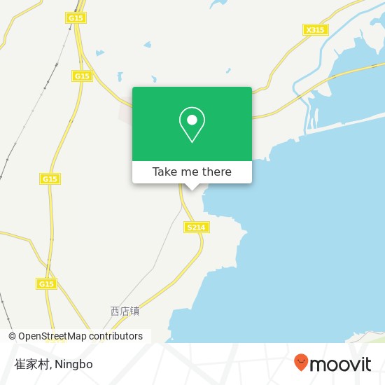 崔家村 map