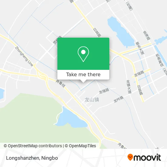 Longshanzhen map