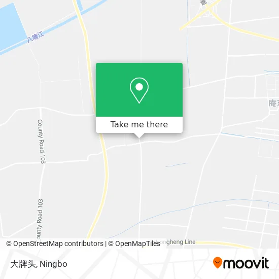 大牌头 map