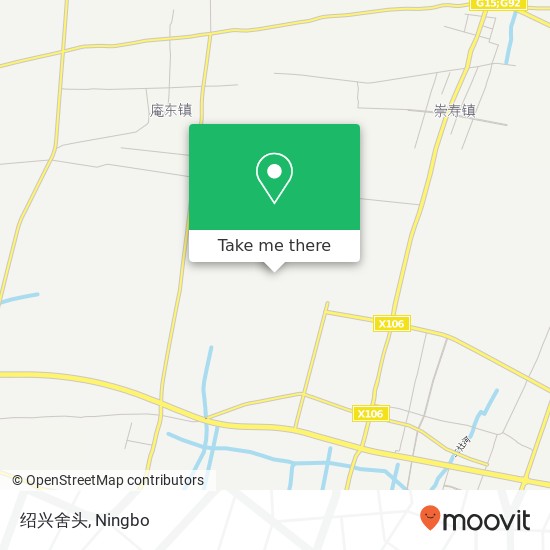 绍兴舍头 map