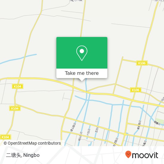 二塘头 map