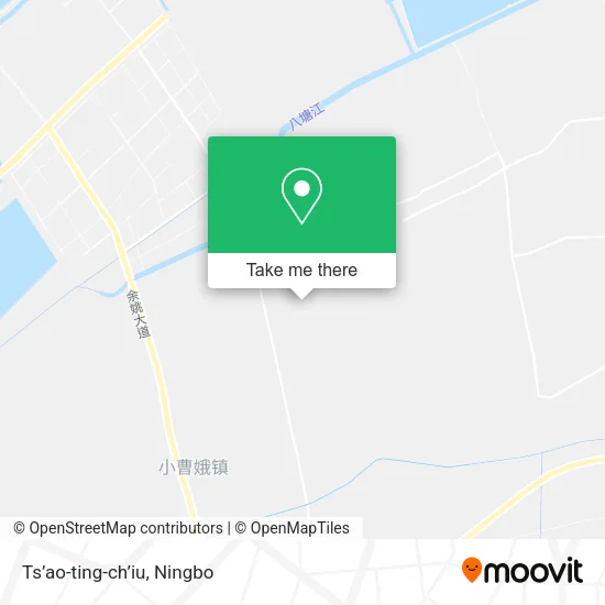 Ts’ao-ting-ch’iu map