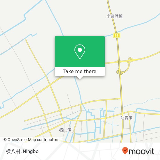 横八村 map