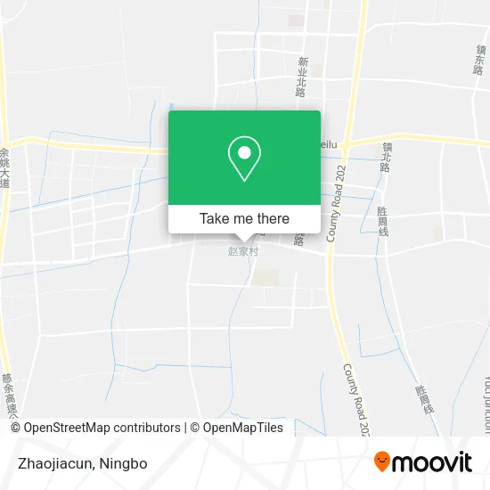 Zhaojiacun map
