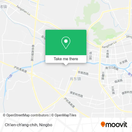 Ch’ien-ch’ang-chih map