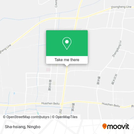 Sha-hsiang map