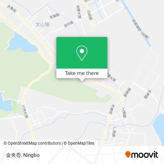 金夹岙 map