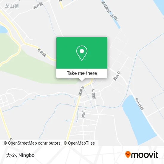 大岙 map