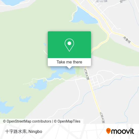 十字路水库 map