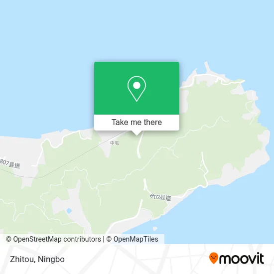 Zhitou map