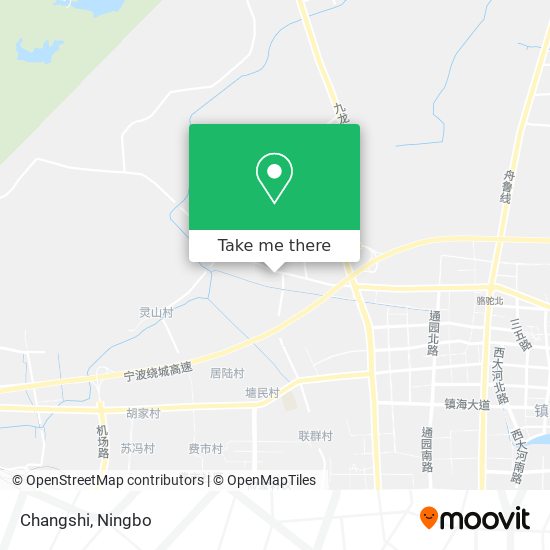 Changshi map