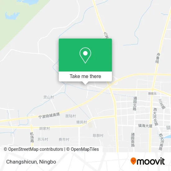 Changshicun map