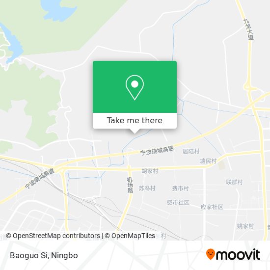 Baoguo Si map