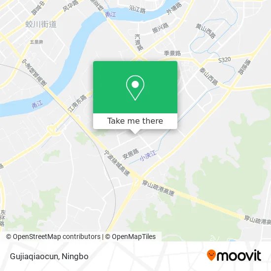 Gujiaqiaocun map