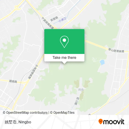 姚墅岙 map