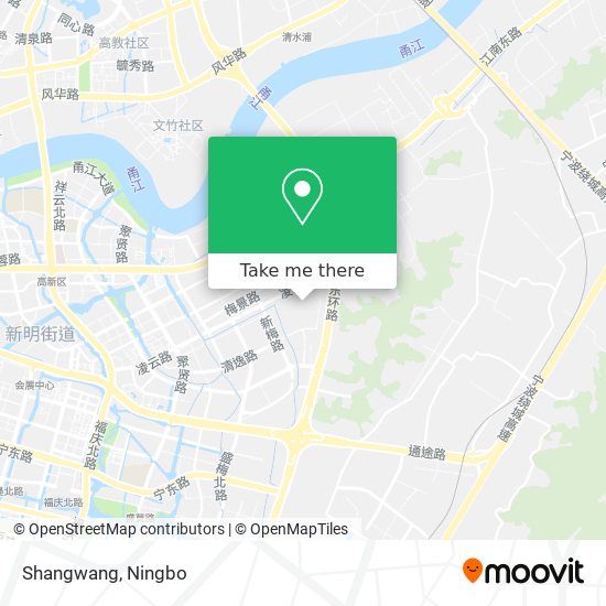 Shangwang map