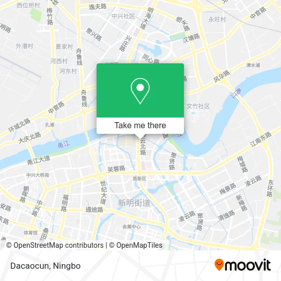 Dacaocun map