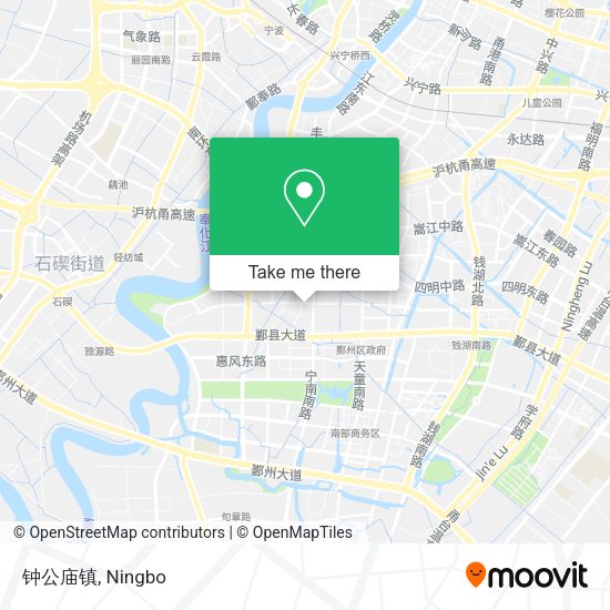 钟公庙镇 map