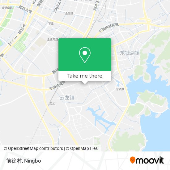 前徐村 map