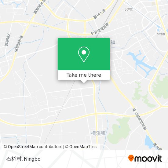 石桥村 map