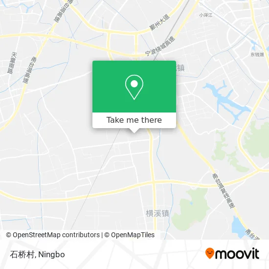 石桥村 map