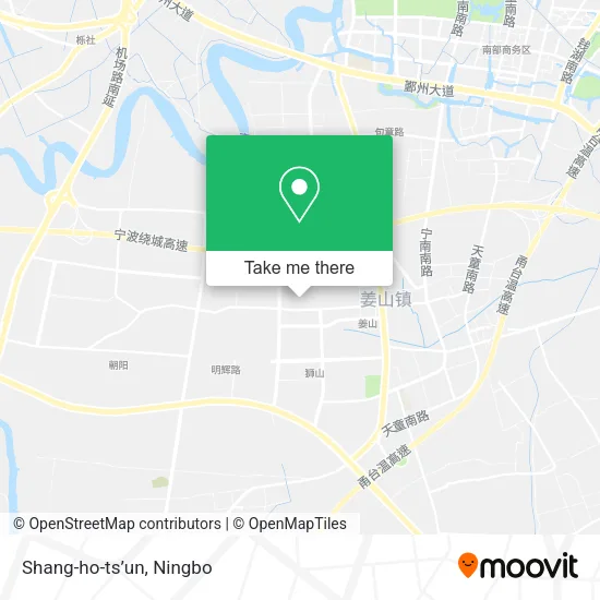 Shang-ho-ts’un map