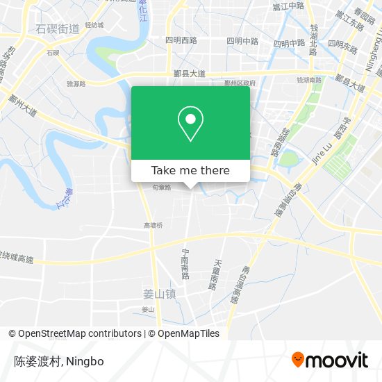 陈婆渡村 map
