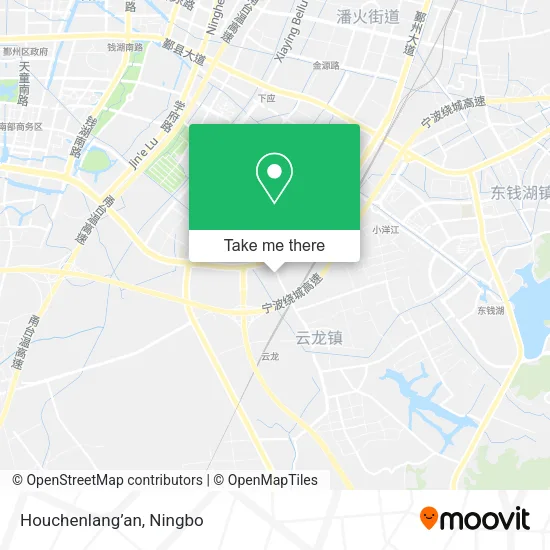Houchenlang’an map
