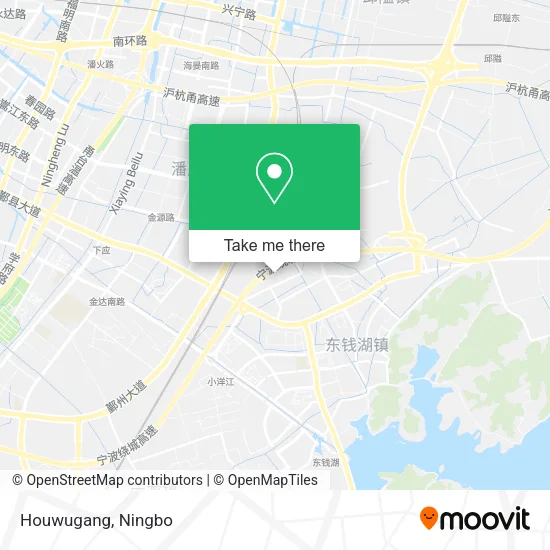 Houwugang map