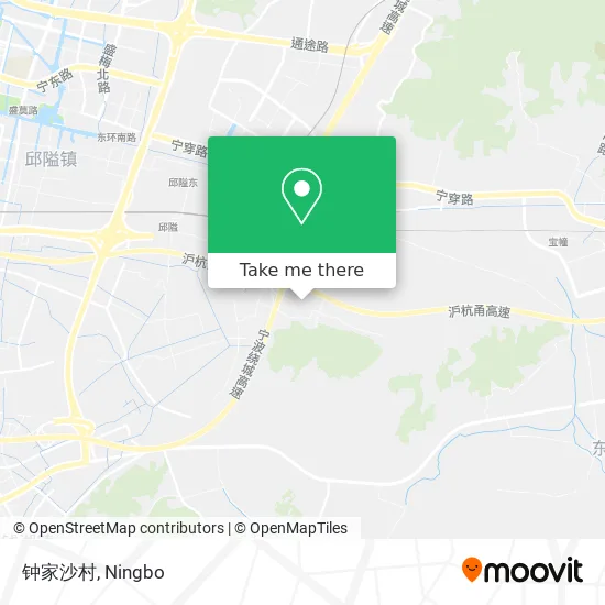 钟家沙村 map
