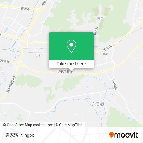 唐家湾 map
