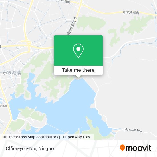 Ch’ien-yen-t’ou map