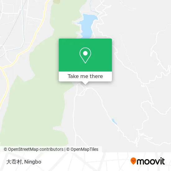 大岙村 map