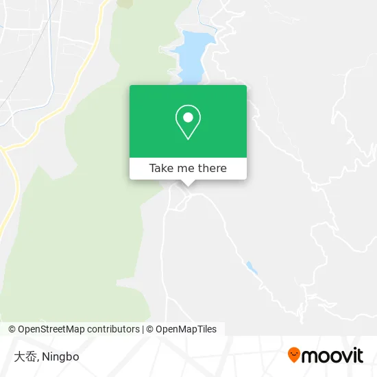 大岙 map