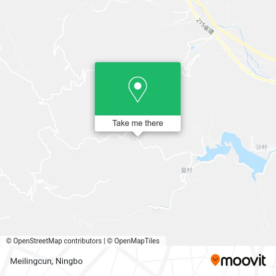 Meilingcun map