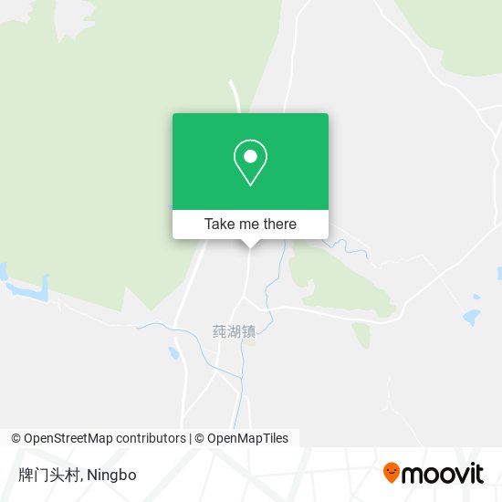 牌门头村 map
