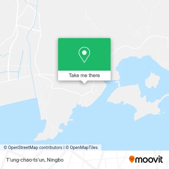T’ung-chao-ts’un map