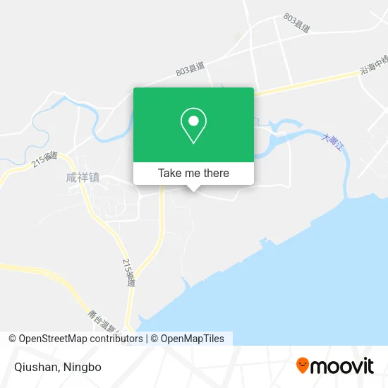 Qiushan map