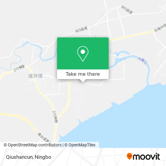 Qiushancun map