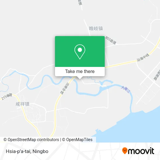 Hsia-p’a-tai map