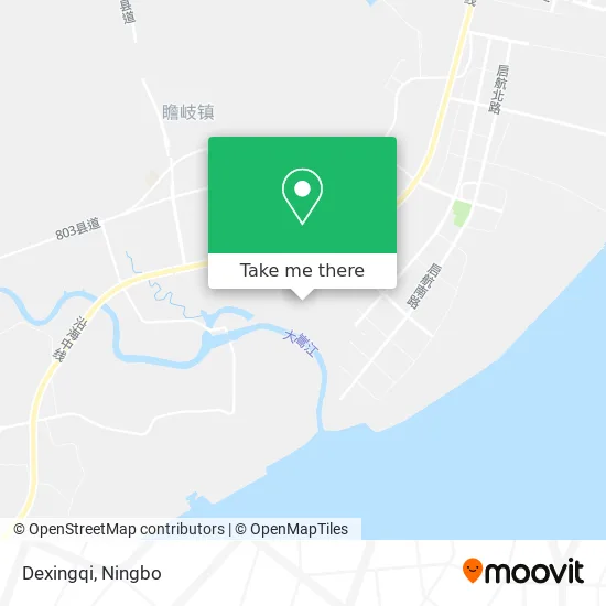 Dexingqi map