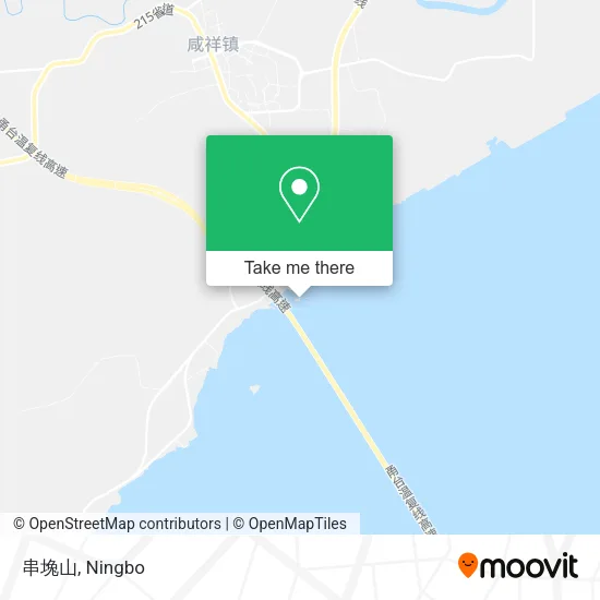 串堍山 map