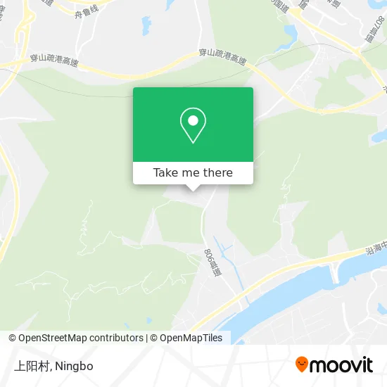 上阳村 map