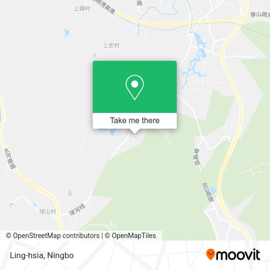 Ling-hsia map